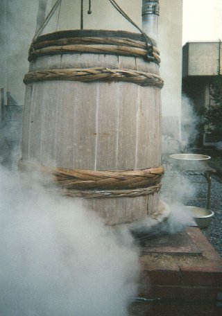 the kozo steam barrel close-up